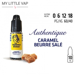 E-liquide - Caramel Beurre Salé - Le Vapoteur Breton